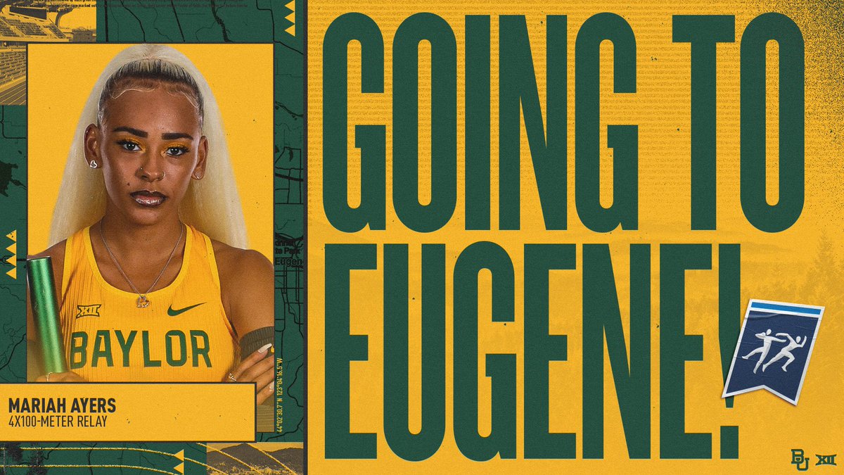 𝙈𝙊𝙑𝙄𝙉𝙂 𝙊𝙉! 🧳✈️

With a 44-flat, our women's 4x1 finishes second in their heat and is headed to Hayward!

#SicEm 🐻 | #NCAATF