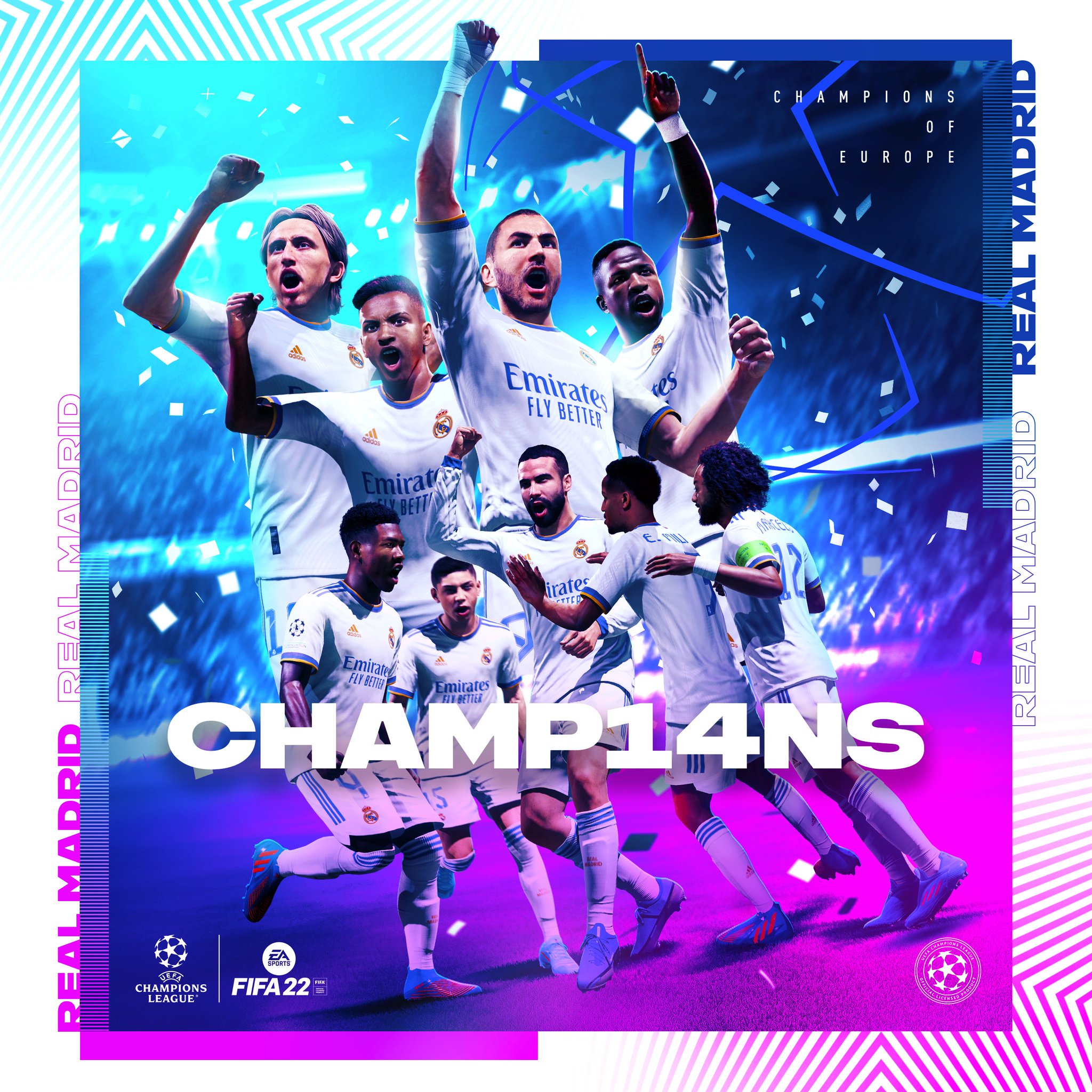 Real Madrid C.F. 🇫🇷 on X: 💫 ALLEZ REAL MADRID ! 🏆 #CHAMP14NS   / X