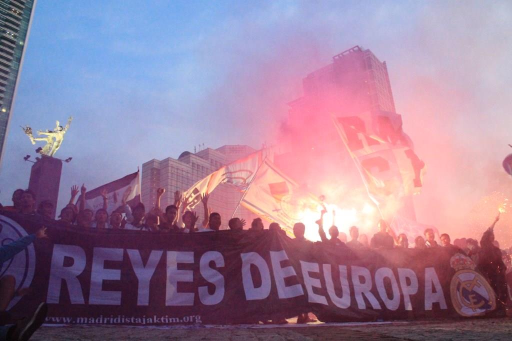 REYES DE EUROPA 👑
WE ARE #CHAMP14NS 🏆
#HalaMadrid