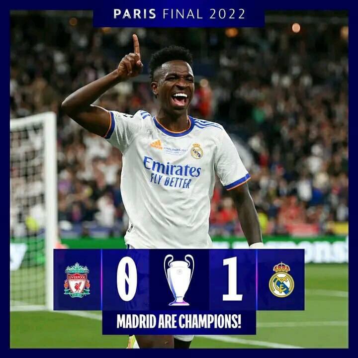 FCRealMadridFT's tweet photo. The celebration starts for Real Madrid 💜❤️🎉

Champions of UCL 🔥🍀💚
#picchallenge #RealMadrid #UCLfinal #ChampionsLeagueFinal #fcrealmadridfantoken https://t.co/MAwdwHTdgK