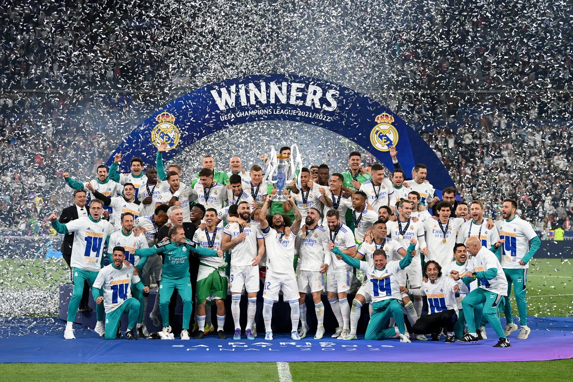 SonySportsNetwk's tweet photo. Alexa please play 𝗪𝗲 𝗮𝗿𝗲 𝘁𝗵𝗲 𝗖𝗵𝗮𝗺𝗽𝗶𝗼𝗻𝘀 🎶

@realmadriden 
#SonySportsNetwork #SirfSonyPeDikhega #SonaManaHai #LIVRMA #UCL #UCLFinal #RealMadrid #HalaMadrid #ChampionsLeague https://t.co/BzLObjoAh5