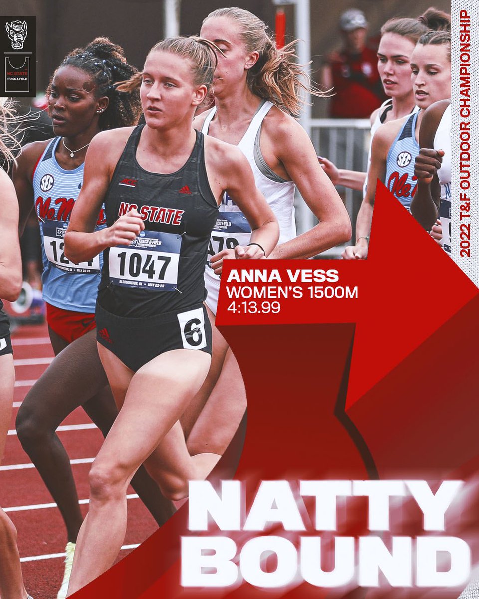 NATIONAL QUALIFIER 👏

<a href="/AnnaVess2/">Anna Vess</a> is headed to Eugene with a 4:13.99 in the 1500m!

#GoPack | #PackDistance