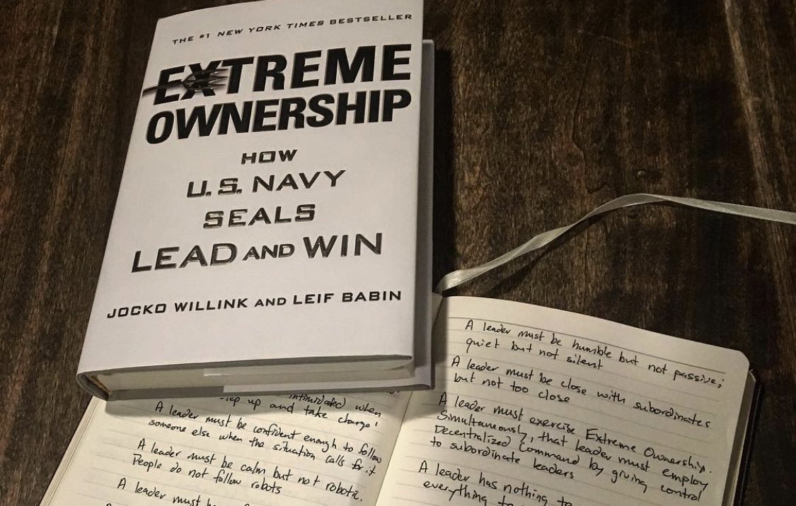 jbonhotal's tweet photo. Extreme Ownership should be a mandatory read for every aspiring leader.

Here are 15 dichotomies of leadership from the book that will help you build a world class team: https://t.co/bYR33RdZfr