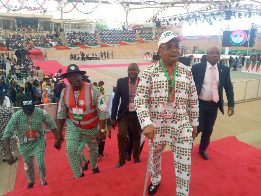 SaharaReporters's tweet image. #PDPPrimaries RESULT: Udom Emmanuel scores 38 votes

#PDPPresidentialPrimaries #PDPDecides 
FOLLOW LIVE: bit.ly/3NLbF25