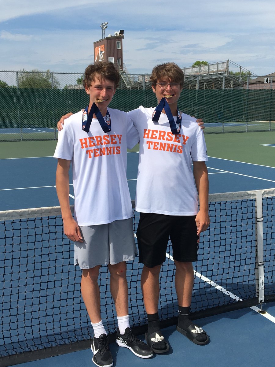 HerseyTennis's tweet image. 2022 state doubles champions. 
Amazing ride….