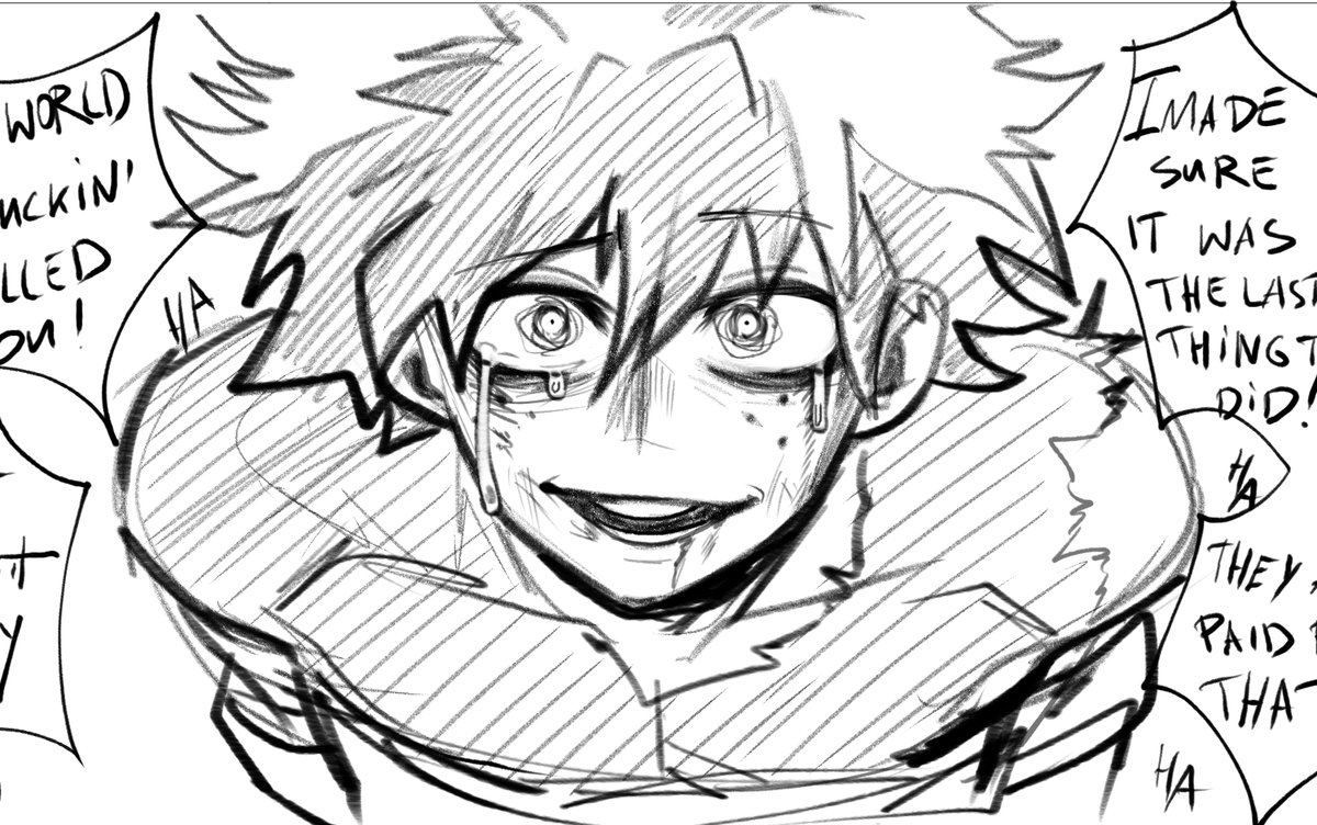 Through a quirk incident pro heroes Deku and Dynamight meet &amp; capture villain Deku.

'A hero would sacrifice you to save the world but a villain would sacrifice the world to save you' - unfortunalty for this Deku it was too late and he was not able to save his Kacchan +
