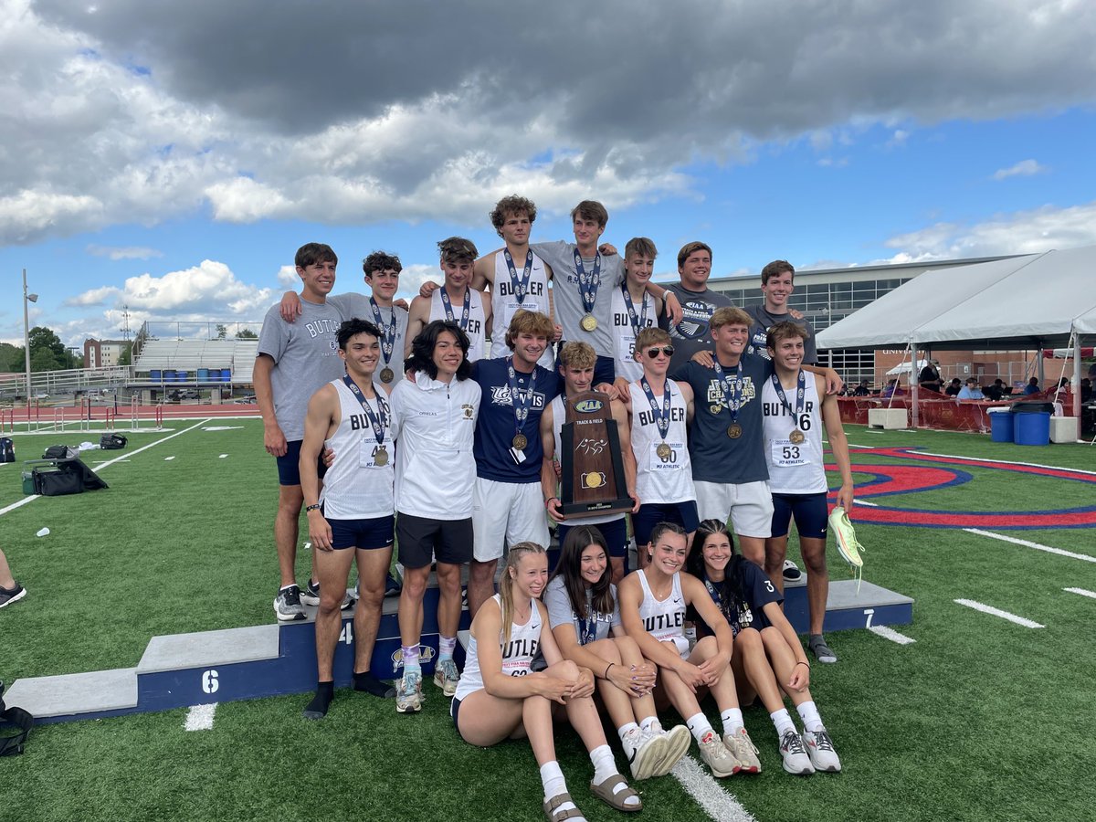 It’s been a goal all season &amp; The Butler Men’s Track &amp; Field Team is the 2022 PIAA Class AAA State Champions!  Pts coming from 3200 - CJ wins &amp; Drew 4th, 1600 - CJ 2nd, Tristan 3rd PV, 4x8 3rd, Tyler 4th LJ, Guinness 6th, 400 &amp; 4x4 5th!  They “Had a Day” ⁦<a href="/PennTrackXC/">MileSplit Pennsylvania</a>⁩