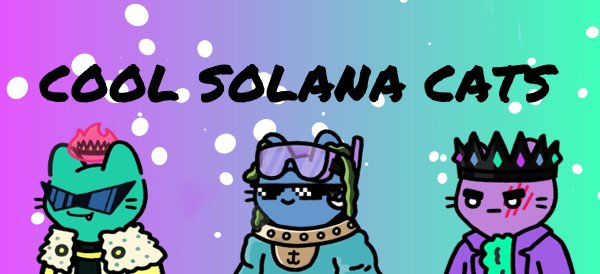 SolanaCatsCool's tweet photo. let's show them that NFTs are better on $SOL

10.000 Cool Solana Cats soon..

#SOL #SolanaSummer #SolanaNFT
#SolanaCommunity https://t.co/mPFhXYy82C