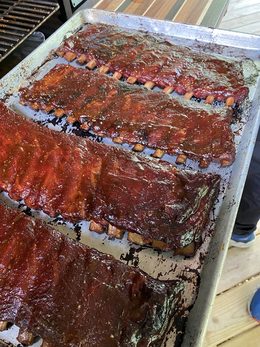 WeastJim's tweet photo. Little BBQ practice with the Dalton Gang https://t.co/8z9NpCACas