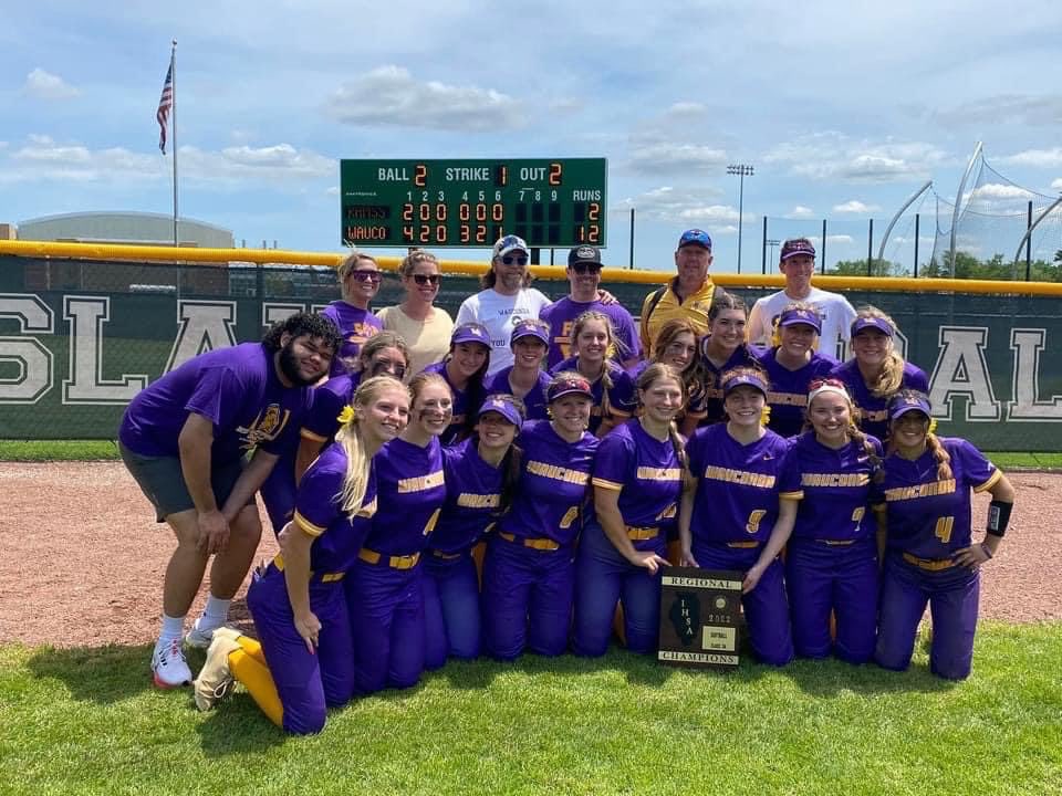 GOWHS_Softball's tweet photo. Sending out a HUGE thank you 🙏🏼 to all of the parents, fans, and even WHS staff that came out to our game today to make it a special day for our players. Great atmosphere for a great day of softball. 💜🥎💛 @BSKUPS @GoWHS_LShogren @Shogey13 https://t.co/I1NSy7wanc