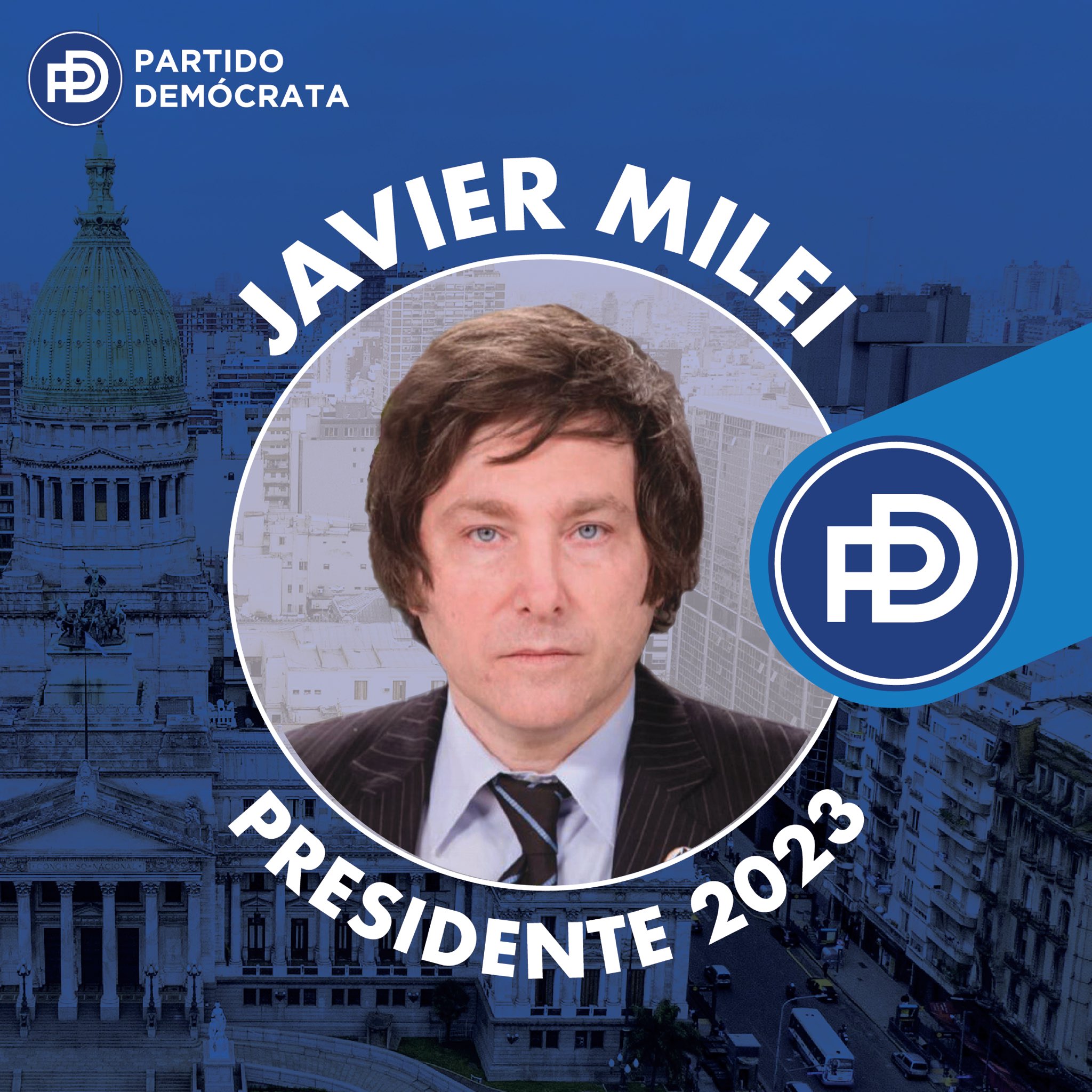Javier Milei on Twitter: "RATIFICO mi candidatura a Presidente de la Nación  Argentina en el 2023...!!!" / X