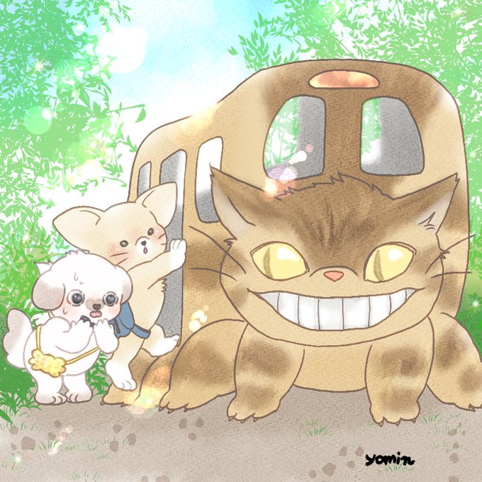 ねこバスのtwitterイラスト検索結果