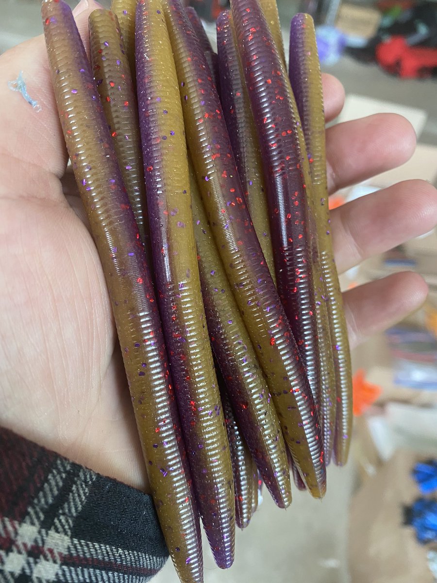 Someone requested peanut butter jelly a little while ago how’s this look?
blotterscustombaits.com
