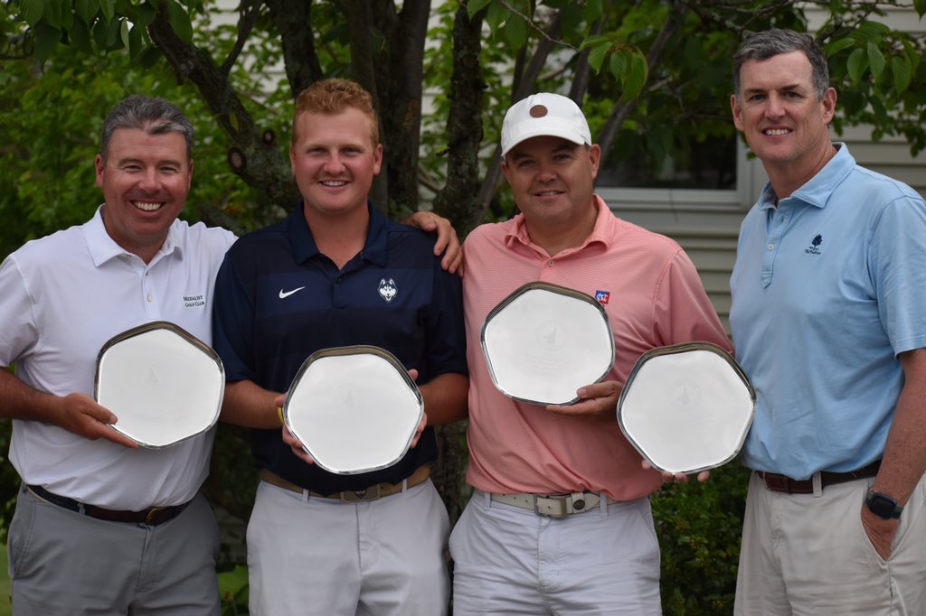 Congratulations to our 2022 Club Team Champions! The @GolfClubNE team of Brett Wilson, Dan Mulkern, Patrick Rahn and Nick Hampoian nhga.bluegolf.com/bluegolfw/nhga…