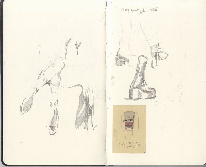 some studies i did yesterday... classmates legs/shoes/clothing folds 