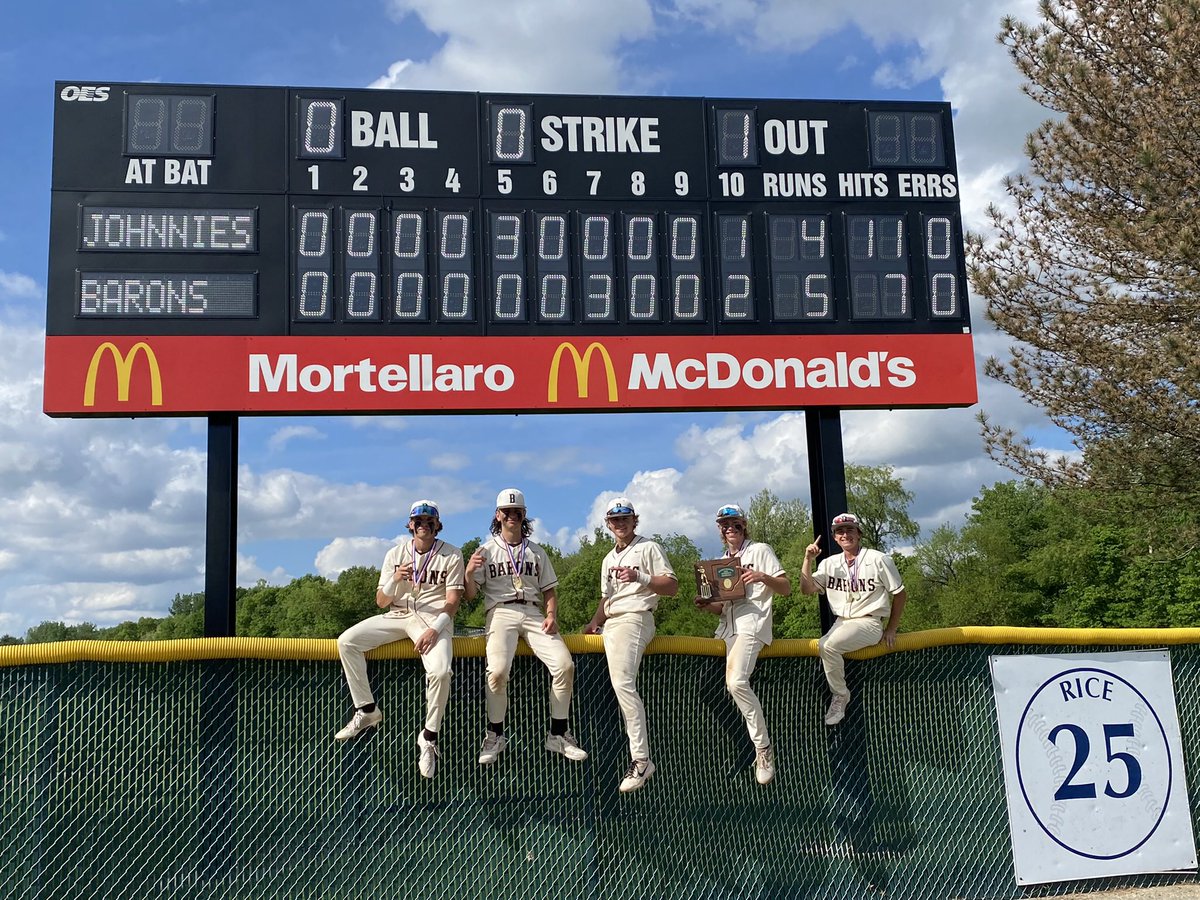 Rob Eurez (@robeurez) on Twitter photo Buckeye Valley wins District Championship! <a href="/EurezJoey/">Joey Eurez</a>,<a href="/masonk224/">Mason Kurtz</a>, <a href="/jaxsonstried/">Jaxson Stried</a>,<a href="/enzodirocco04/">Enzo DiRocco</a> ,<a href="/ColeRaile/">Cole Raile</a> , <a href="/BVBaronBaseball/">Buckeye Valley Baseball</a> Looks like we’re dancing boys! Regionals next week in Mason! Buckeye Valley wins District Championship! <a href="/EurezJoey/">Joey Eurez</a>,<a href="/masonk224/">Mason Kurtz</a>, <a href="/jaxsonstried/">Jaxson Stried</a>,<a href="/enzodirocco04/">Enzo DiRocco</a> ,<a href="/ColeRaile/">Cole Raile</a> , <a href="/BVBaronBaseball/">Buckeye Valley Baseball</a> Looks like we’re dancing boys! Regionals next week in Mason!
