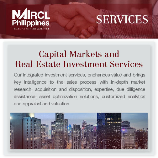 NAI_RCL_PH's tweet photo. Our research and transaction professionals are on top of all the latest trends and market intelligence to look beyond the numbers to the bottom line. https://t.co/mrrlhbtV1V