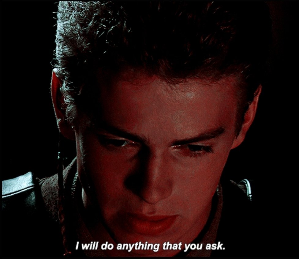 acrossthestrs's tweet photo. his life has never been his own. he doesn't know how to be, doesn't know what to do, if it isn't in service of someone else. he is a tool, a pawn, a bargaining chip, a problem, and has been his entire life 

and that is exactly what palpatine took advantage of https://t.co/EuCzIiL9Ob