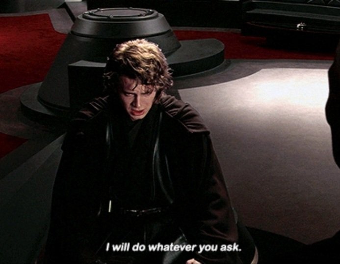 acrossthestrs's tweet photo. his life has never been his own. he doesn't know how to be, doesn't know what to do, if it isn't in service of someone else. he is a tool, a pawn, a bargaining chip, a problem, and has been his entire life 

and that is exactly what palpatine took advantage of https://t.co/EuCzIiL9Ob