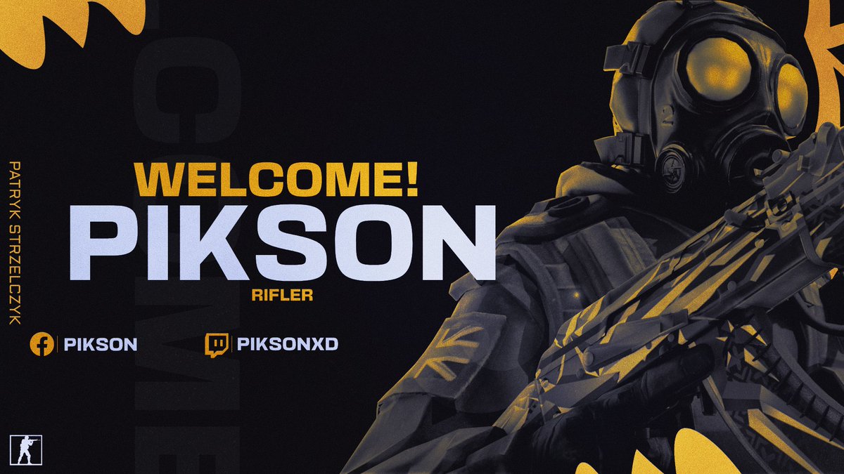 Witamy w naszych szeregach 😍

@pikson37 dołącza do naszej drużyny jako piąty zawodnik.

Jest to doświadczony zawodnik który grał w drużynach takich jak <a href="/OnevisionEsport/">OneVision Esport</a> oraz Juniorki.

GLHF!
#antemeridiem
-----
PARTNER
E-NEWGAMING.pl