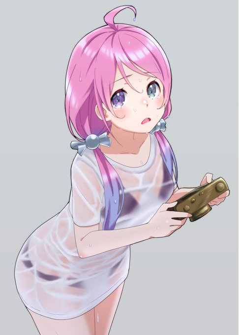 びしょ濡れで霊を激写してた時のln姫 