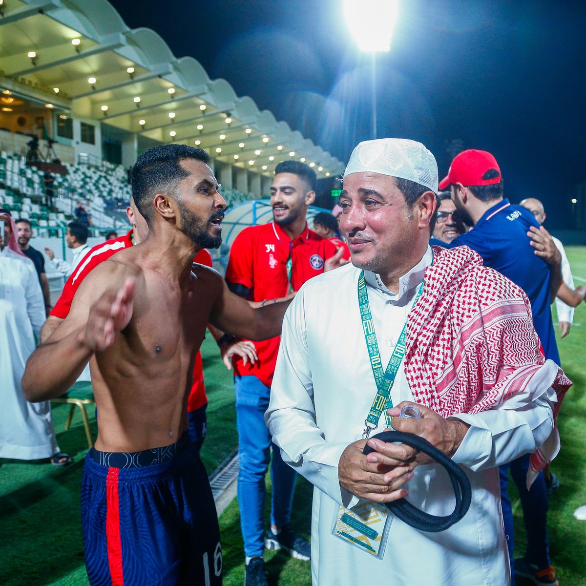 🔴 فرحة تليق بالأبطال 🔵

#جدة_العدالة
#دوري_يلو