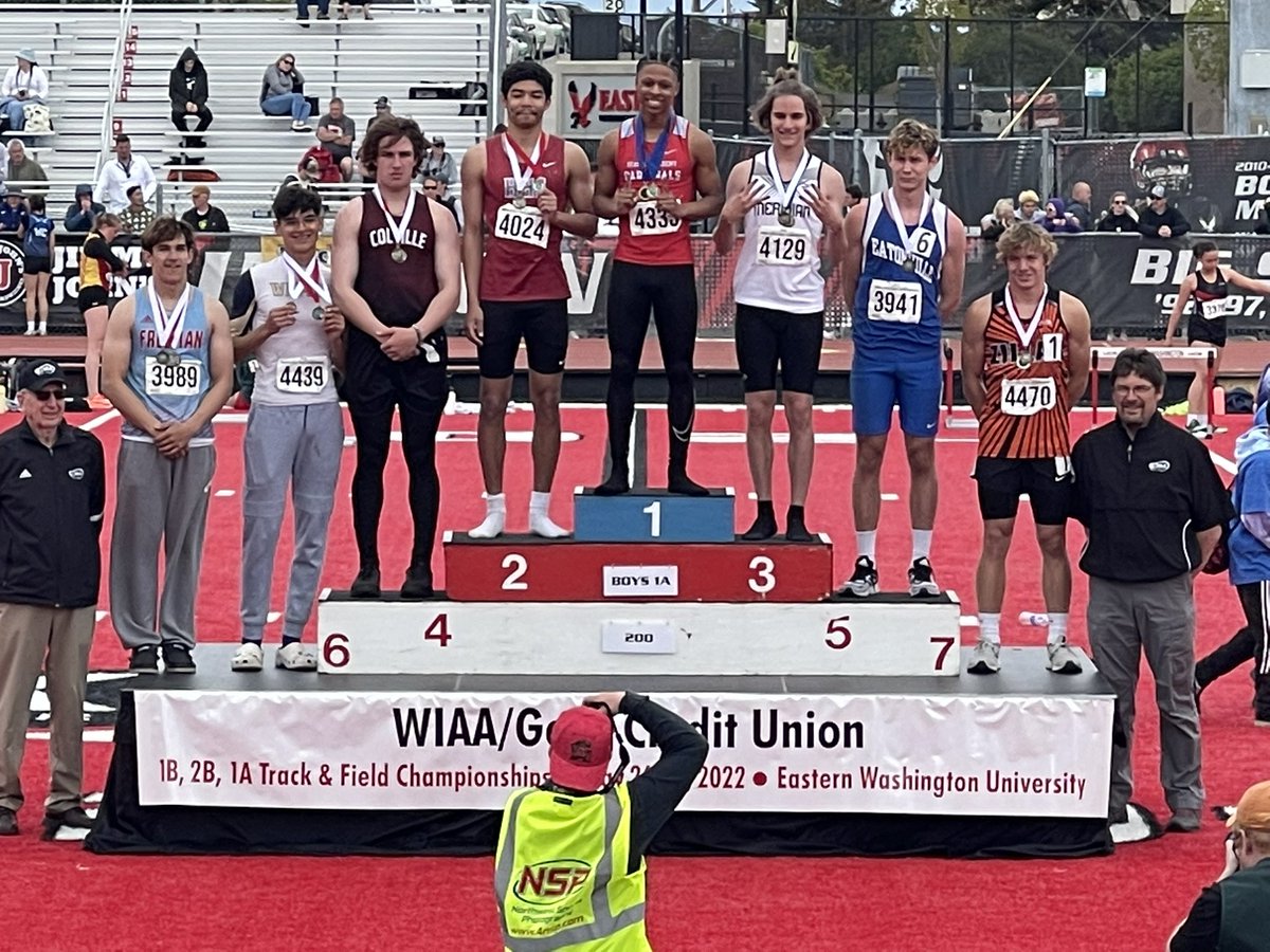 Seattle Academy Track & Field (@saastrack) on Twitter photo Add another gold medal! Reggie wins the <a href="/wiaawa/">WIAA</a> 1A State Track & Field 200m Championship! Razor thin .01 second victory with a lean at the line! Congratulations on your two state championships Reggie! <a href="/SeattleAcademy/">Seattle Academy</a> <a href="/SAASCardinals/">SAAS Athletics</a> #gocardinals #trackislife #statechampion Add another gold medal! Reggie wins the <a href="/wiaawa/">WIAA</a> 1A State Track & Field 200m Championship! Razor thin .01 second victory with a lean at the line! Congratulations on your two state championships Reggie! <a href="/SeattleAcademy/">Seattle Academy</a> <a href="/SAASCardinals/">SAAS Athletics</a> #gocardinals #trackislife #statechampion
