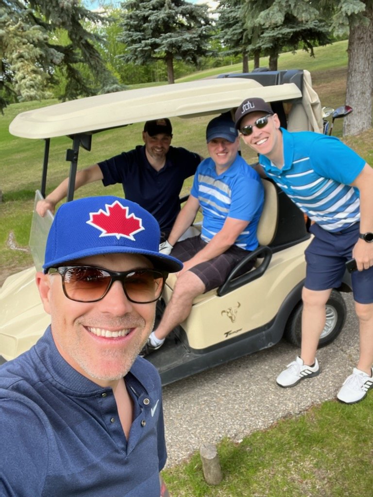 Great to see some alumni supporting local business at the Level Up goaltending golf tourney!#communuty #supportlocal #fore