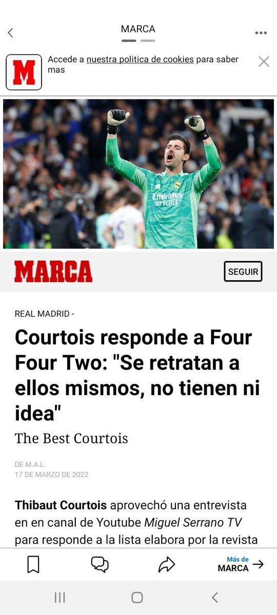 rafael89194460's tweet photo. @thibautcourtois Grande !!!! Ejemplo !! https://t.co/eWSnicJFcy