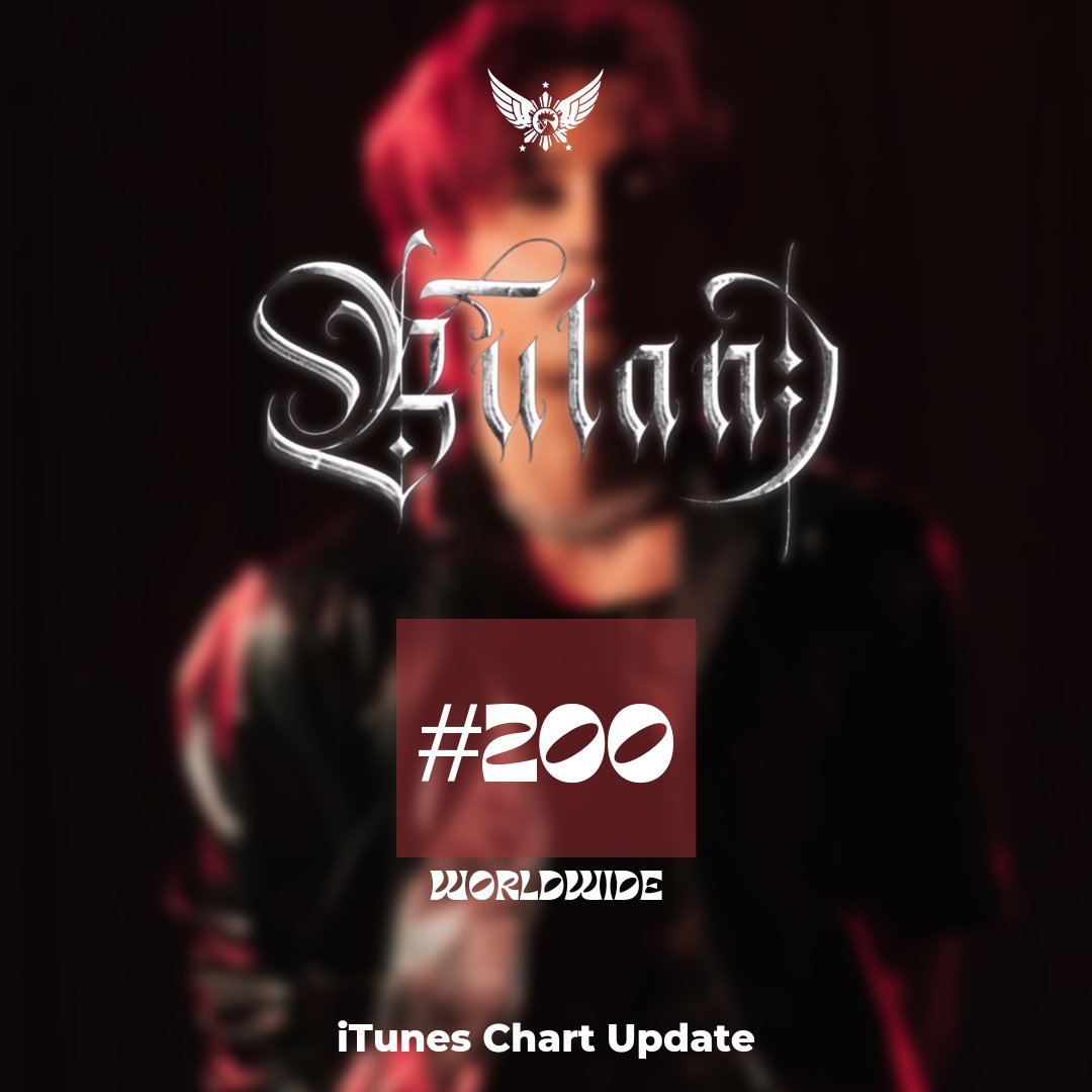 SB19_KENph's tweet photo. [BULAN iTUNES CHART UPDATE]

.@felipsuperior latest single 'BULAN' debuts on WORLDWIDE iTunes Top 200 Songs charting at #200.

Congratulations A'TIN, SISIWs and Team @superior_son. 🎉

FELIP AkoAngBulan
#FELIP #FELIP_Bulan
#FELIPBulanMVOutNow https://t.co/hZ6LAbHWji