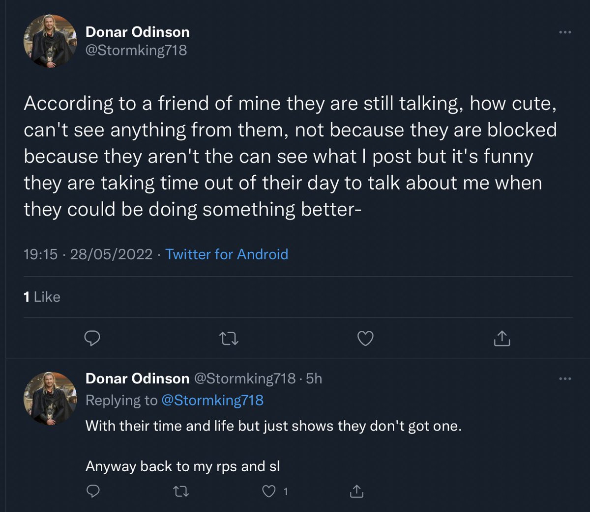 ShesGotClawss's tweet photo. || Just a heads up, I suspect this is #Pedocreep ๐ #MarvelRP #ThorLoveAndThunder #NorseMythRP https://t.co/GShY46R3Fu