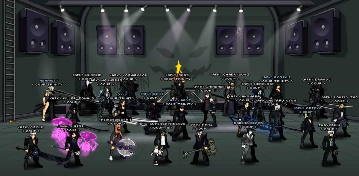 coupunity's tweet image. COUP Gothic Themed Pictorial 🖤

If you wanna be part of this family just drop by at yulgar-1221, Galanoth Server

📝 Requirements:
- Must be active &amp;amp; main account
- at least 30 badges

You guys are more than welcome to chill at our HQ as well. See ya guys there! Battleon!!