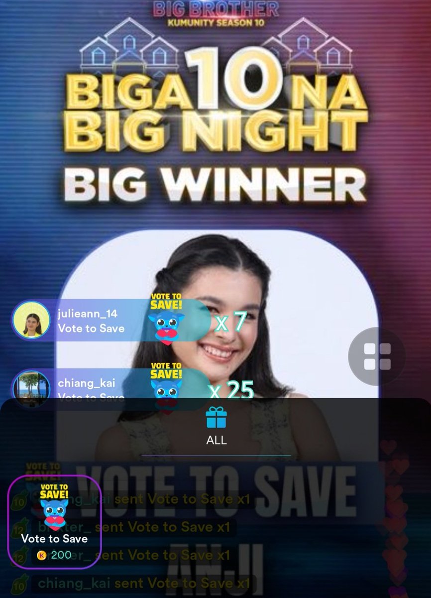 Anji is my big winner! BBS Anji po tayo. :)
