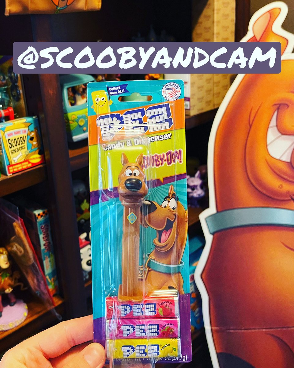 ScoobyandCam's tweet photo. Today’s Featured Item is a 2020 Scooby-Doo Pez Candy Dispenser. There is 5 Collectible Pez of Mystery Inc. and I decided to start with Scooby today!
#ScoobyDoo #Pez #ScoobyDooPez #Candy #PezCandy #Collectibles #ScoobyDooCollection #ScoobyDooCollectibles @PEZCandyUSA https://t.co/6LYuvULOLp