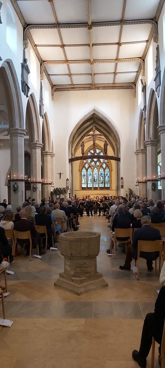 @ECOrchestra in fine form & paying a fitting tribute to Quin Ballardie with a particularly moving rendition of the Adagietto from Mahler 5. What a fantastic weekend in @MinchChurch & thanks to all who supported our concerts #music #countrychurches #Minchinhampton #COTSWOLDS