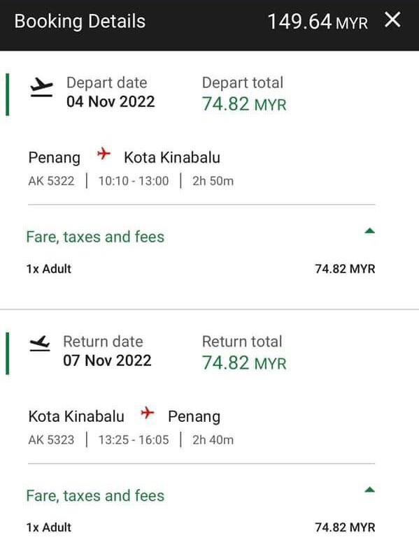 jomroundsydxtyo's tweet photo. ✨AA FlASH DEALS✨

Up to 90% off guys!!

KL - Penang - KL RM56.94
KL - Alor Setar - KL RM56.94
KL - Kuala Terengganu - KL RM56.94
KL - Johor Bahru - KL RM58.94
KL - Langkawi - KL RM107.62
KL - Kota Bharu - KL RM107.62
KL - Kuching - KL RM195.96 https://t.co/HQCjtByR1S
