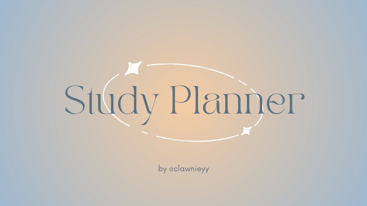 nukleoluz's tweet photo. ♡ — Study Planner by @clawnieyy  !!

🧚🏻‍♀️ ; a thread https://t.co/P8r95eKA4n