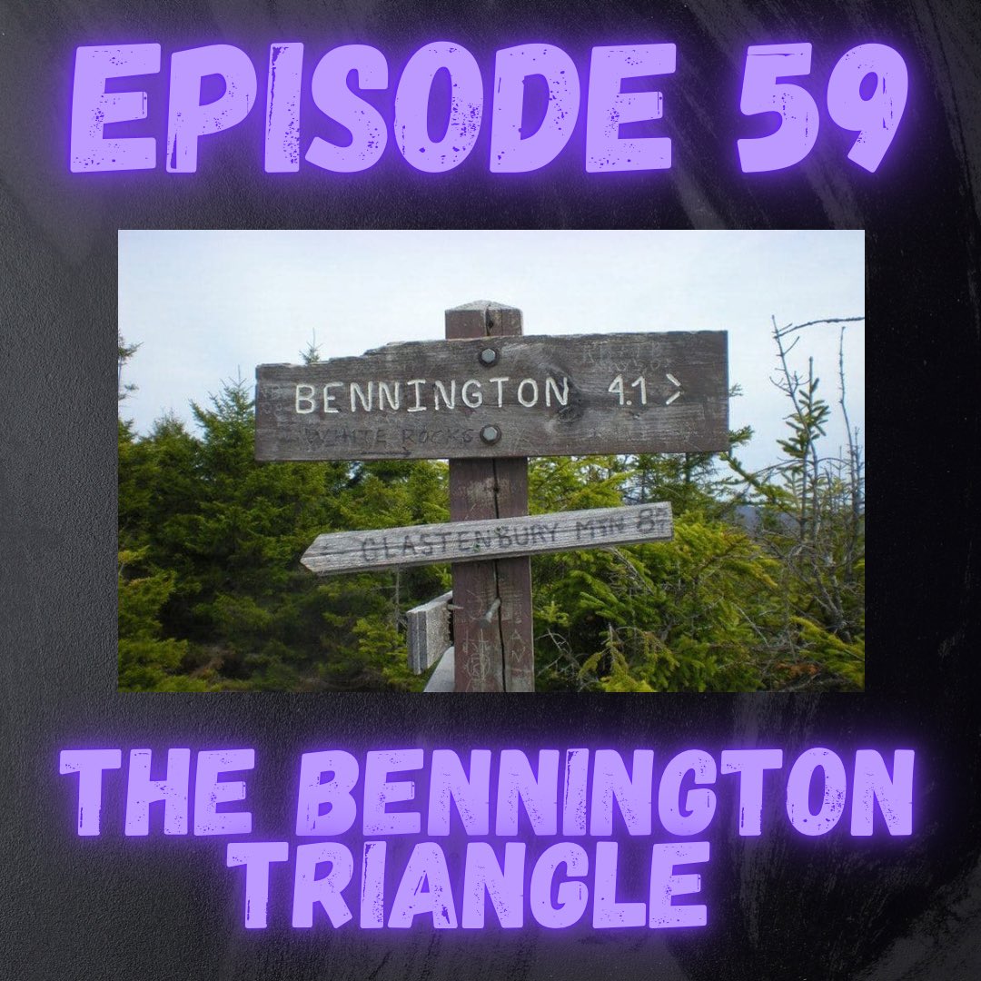 parafiendpod's tweet photo. Episode 59 - This week's episode is wild! Five disappearances in the span of five years in the same area is super weird. Was it due to nefarious purposes? Or something a bit more...paranormal #paranormal #ghost #ghoststories #podcast #benningtontriangle #podcasting #podcaster https://t.co/H2WSYWUO2P