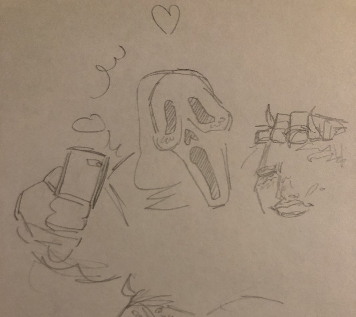 Maybe doodle your charas as slashers and you'll feel better 