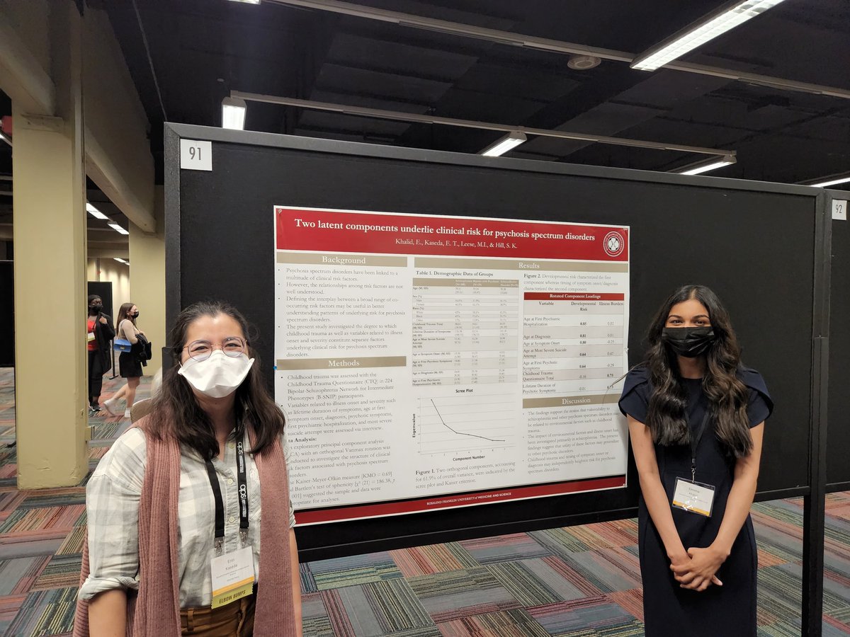 Steve_A_Miller's tweet photo. Erin Kaseda and Elmma Khalid from #rfums at #apschi2022 https://t.co/Q9xkUzYD1F