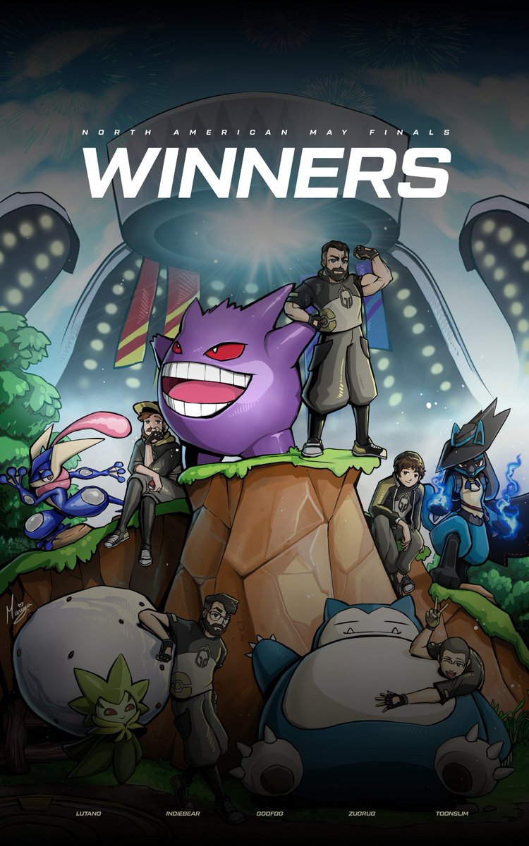 GaiminGladiator's tweet photo. We are the @UniteEsports North American May WINNERS!!
༼ つ ◕◕ ༽つ
Thank you everyone for giving us your energy
༼ つ ◕◕ ༽つ
#PokemonUnite #UniteEsports #GGPU #WeFight #AgainstAllOdds https://t.co/GrXBjHzefk