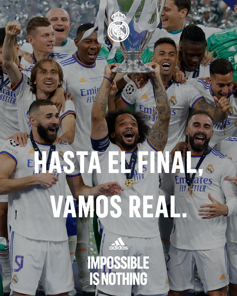realmadrid's tweet image. 🏆🏆🏆🏆🏆🏆🏆🏆🏆🏆🏆🏆🏆🏆
Impossible is Nothing.
#CHAMP14NS | @adidasfootball