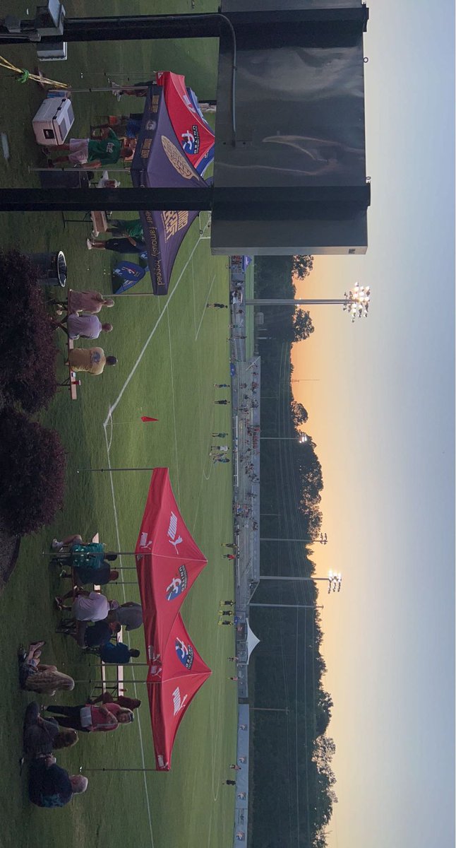 Lovely night at the Monti for the home opener. ⁦<a href="/scunitedbantams/">SC United Bantams</a>⁩ up 1-0 at the half.