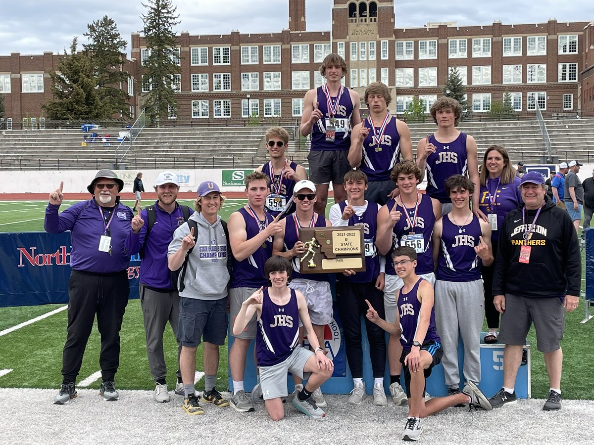 Jefferson is the Class B boys team champion, scoring 92 points. #mtscores