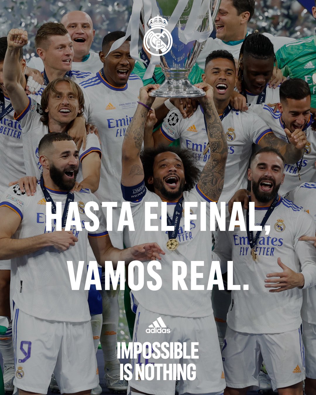 adidas "🏆🏆🏆🏆🏆🏆🏆🏆🏆🏆🏆🏆🏆🏆 Impossible is Nothing. #CHAMP14NS | @realmadrid https://t.co/AvREPC3nfb" / Twitter