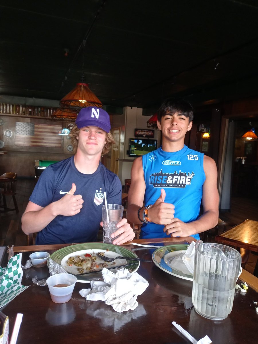 Had a great time at <a href="/RiseAndFireCamp/">Rise & Fire</a>. Today got to see some old teamates and catch up. Thank you <a href="/QBCoachHolc/">Greg Holcomb</a> @NxtLevelAtx 
<a href="/LisleLionsAD/">Lisle Athletics and Activities</a> <a href="/LisleFootball/">Lisle Lions Football</a> <a href="/DeepDishFB/">DEEP DISH FOOTBALL</a> <a href="/CoachBigPete/">Peter "Coach Big Pete" Leinweber</a>