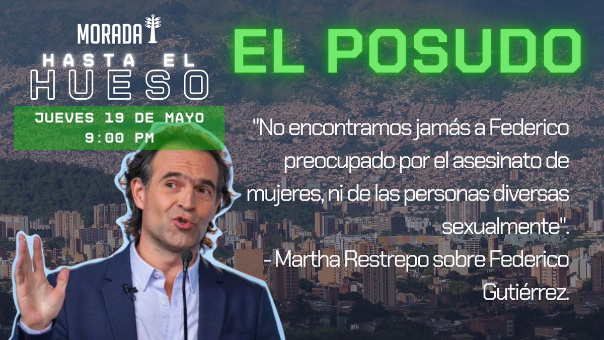 AlcaldeMori's tweet photo. Chicos, chicas esta noche es de #Huesatón para que le compartan eposodios sobre Federico Gutiérrez a las tías 

https://t.co/UDlbY5MiDR https://t.co/AW9D9nybz0