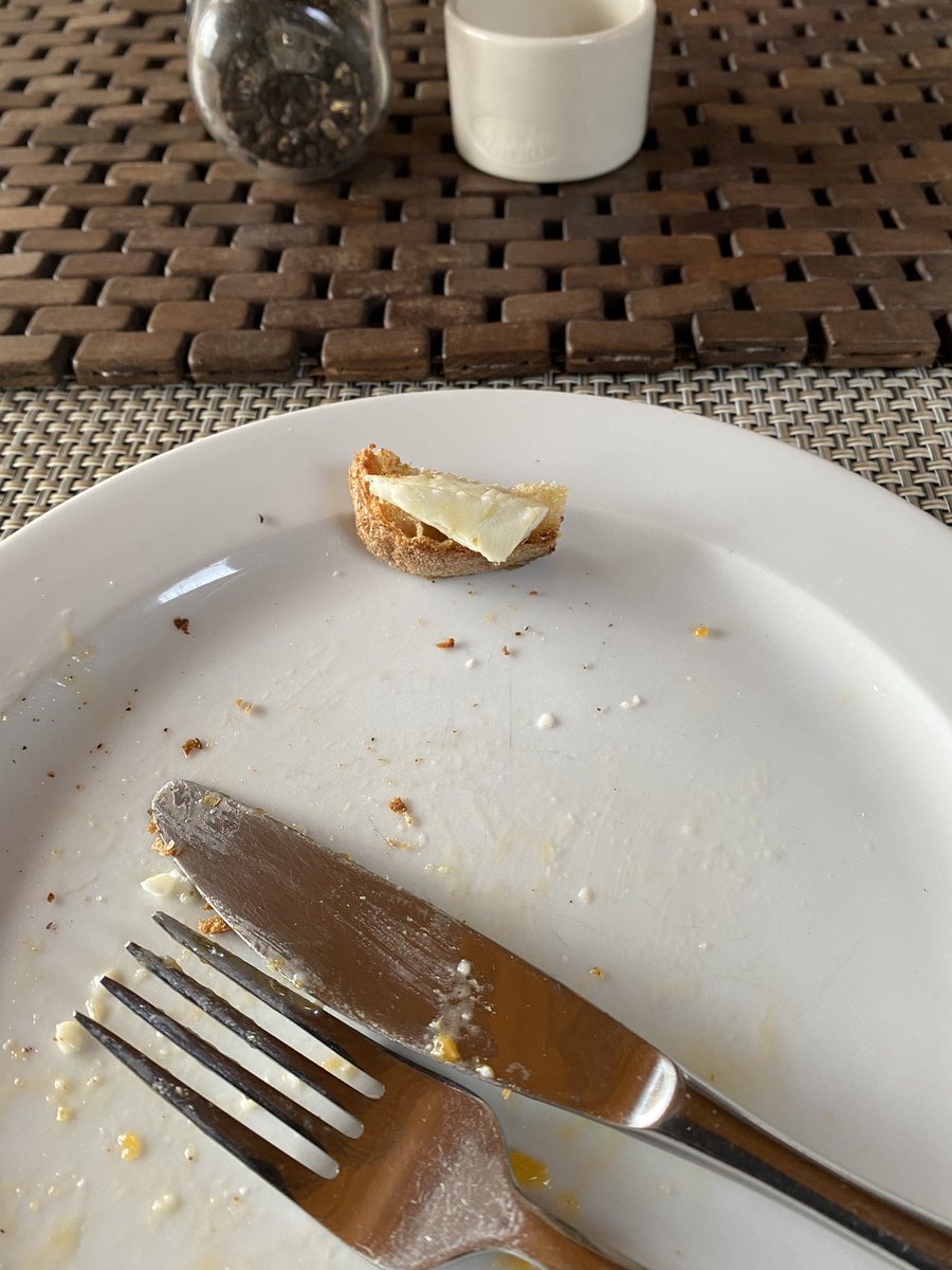 susan_m's tweet photo. Does everyone else leave a tiny piece of their breakfast for the dog every morning? #notjustme #dogtreats #dogsoftwitter #spoiledrottendogs https://t.co/IGBikGoG80