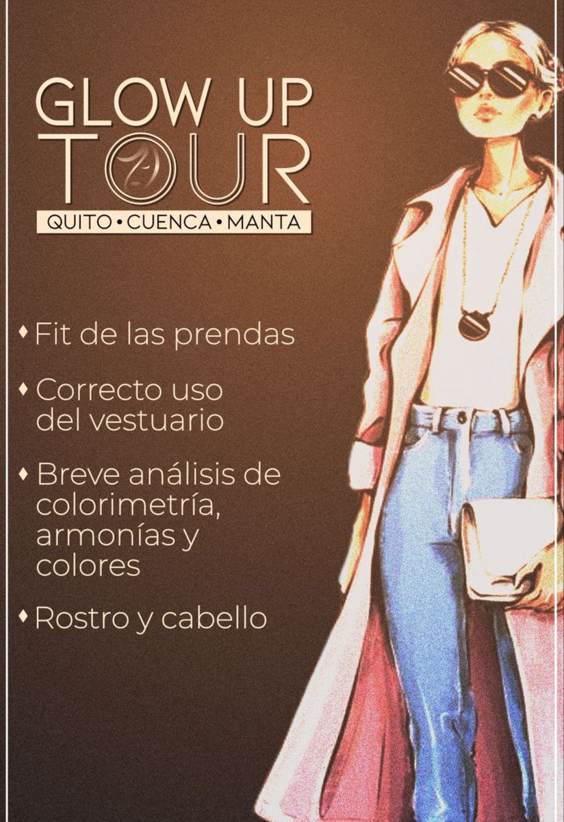 RadioPlayInter's tweet photo. 📣#EventoPlay🎶🎵 ▶️ No olvides #Hoy, te invitamos este sábado 28 de Mayo al Glow up Tour #Quito a las 16:00  en García Moreno N90-80 y Oriente (Centro Histórico) con una de las mejores asesoras de imagen como es @denissezambrano

¡No te lo pierdas!

#Moda #tendencias #fashion https://t.co/e8pupCqfYn