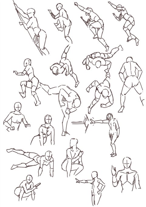 アニメーターズスケッチの模写 